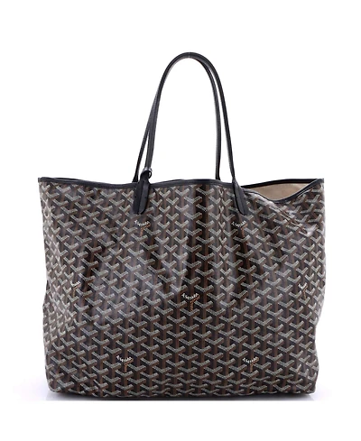 Pre-Owned Goyard Gm Saint Louis Tote Coated Canvas