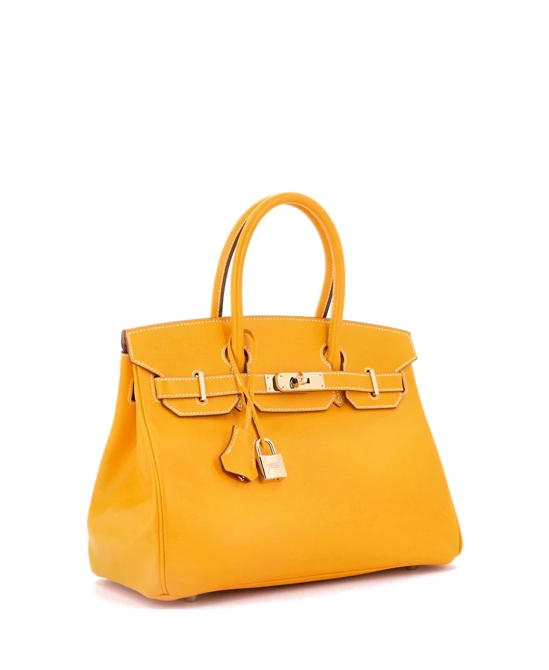 Pre-Owned Hermes Candy 30 Handbag Epsom