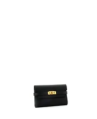 Pre-Owned Hermes Medium Kelly Trifold Wallet Epsom