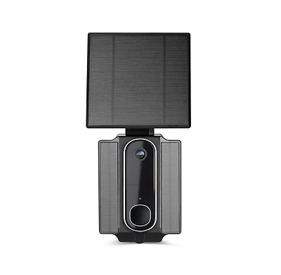Wasserstein Universal Solar Charger with Built-in Battery for Arlo Video Battery Doorbell 2K (2nd Gen) & Wyze Wireless Duo Cam & eufy E340/C30/C31 Doo