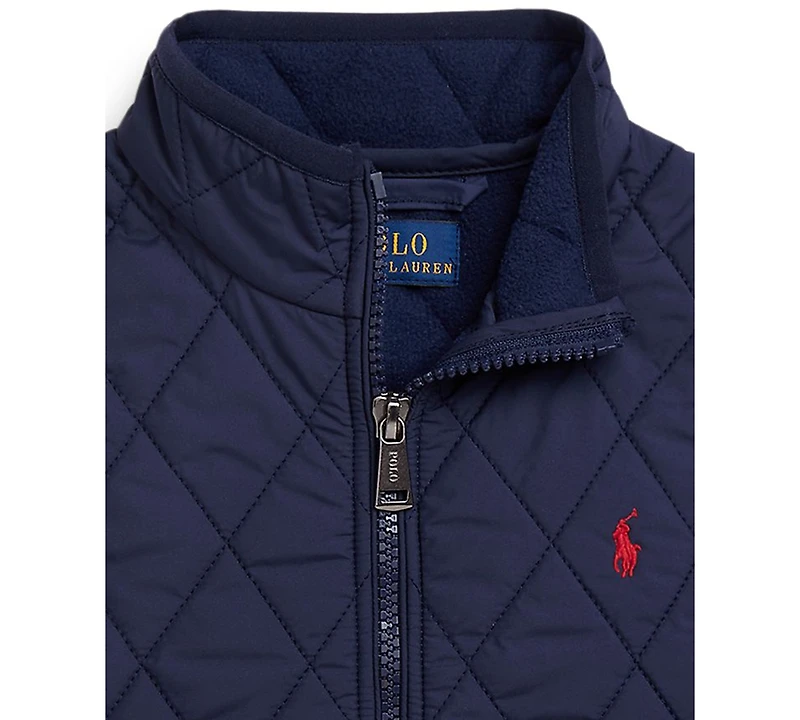 Polo Ralph Lauren Toddler and Little Boys 2-7 Fleece-Lined Quilted Vest