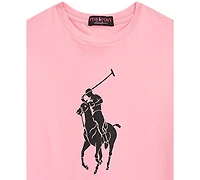 Polo Ralph Lauren Big Boys Pink Pony Cotton Jersey T-Shirt