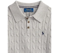 Polo Ralph Lauren Big Boys Cable-Knit Cotton Sweater