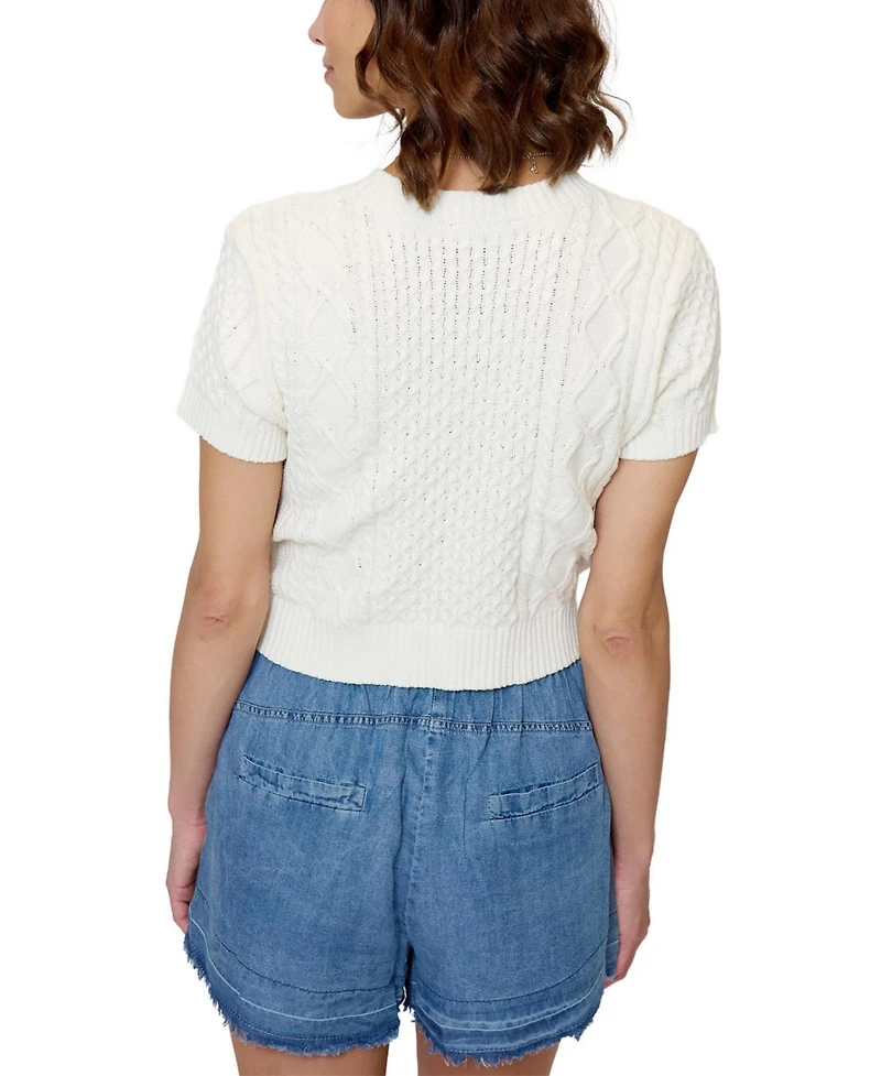 Central Park West Women's Junie Cable Tee