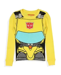 Transformers Toddler Boys' Bumblebee 2-Piece Tight Fit Long Sleeve Pajama Set