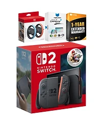 Nintendo Switch 2 Mario Kart World Bundle with Joy Con Wheel