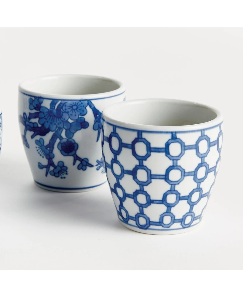 Napa Home & Garden Barclay Butera Dynasty Mini Flower Pots, Set of 6
