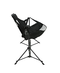 2 Pack Adjustable Hammock Camping Chairs with Cup Holder and Carry Bag