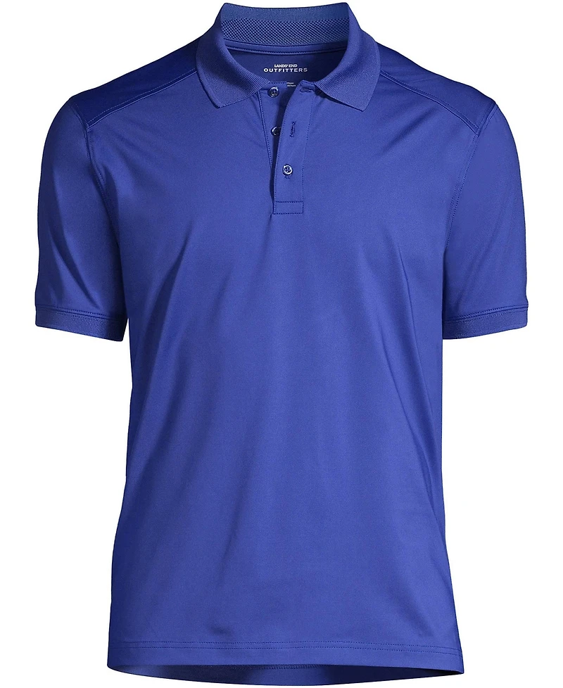 Lands' End Men's Big Short Sleeve Rapid Dry Active Polo Shirt