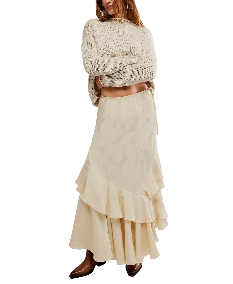 Free People Women's Autumn Promenade Maxi Skirt