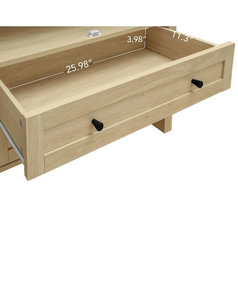 Casainc 70" Tall Arched Pantry Cabinet with Adjustable Shelves for Kitchen or Living Room