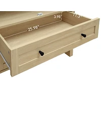Casainc 70" Tall Arched Pantry Cabinet with Adjustable Shelves for Kitchen or Living Room