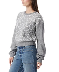 Dee Ocleppo Women's Oriel Embellished Overlay Pullover