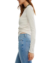 Free People Women's Butterfly Cuff Top