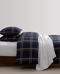 Tommy Hilfiger Beacon Plaid Cotton 2-Pc. Duvet Cover Set, Twin