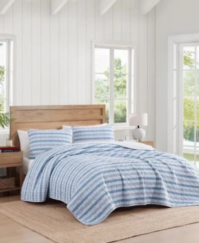 Tommy Hilfiger Dreamy Plaid Cotton Reversible Quilt Set