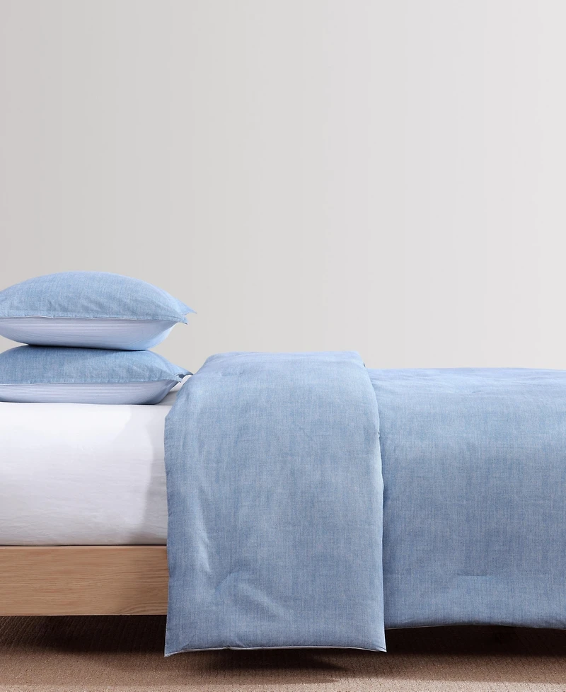 Tommy Hilfiger Classic Texture Cotton -Pc. Comforter Set