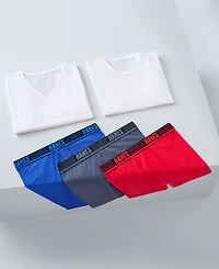 Hanes Men's Moves Ultimate 4-Pk. Anti-Chafe 6" Boxer Briefs