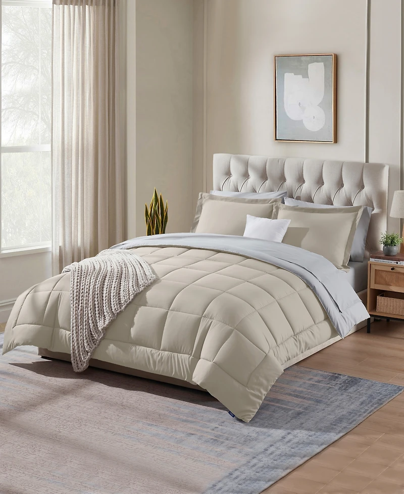 Nestl Luxury Soft Reversible 7-Pc. Comforter Set
