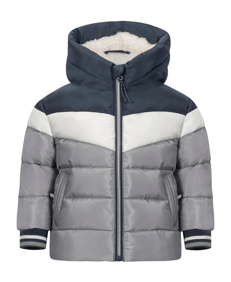 S Rothschild & Co Baby Boys Varsity Color Block Jacket