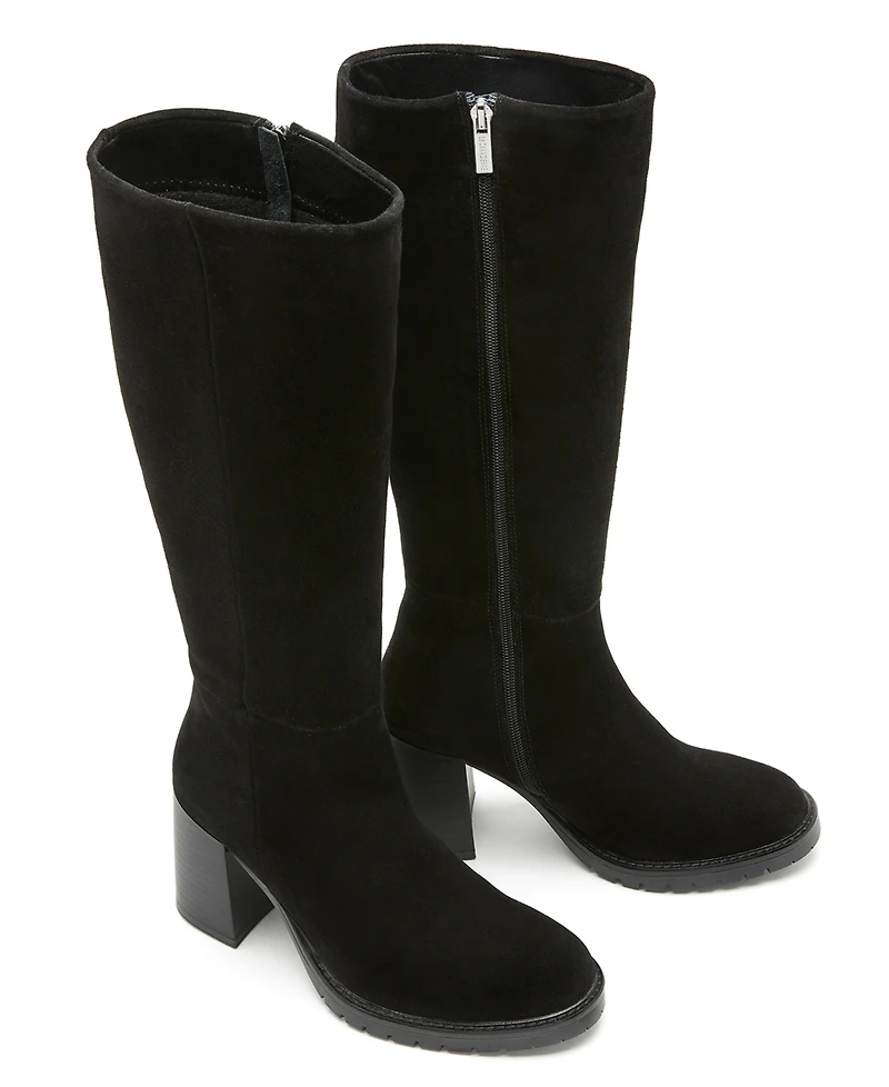 La Canadienne Women's Lanna Waterproof Stacked Heel Boots