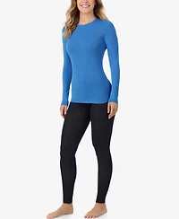 Cuddl Duds Petite Long Sleeve Crewneck Top