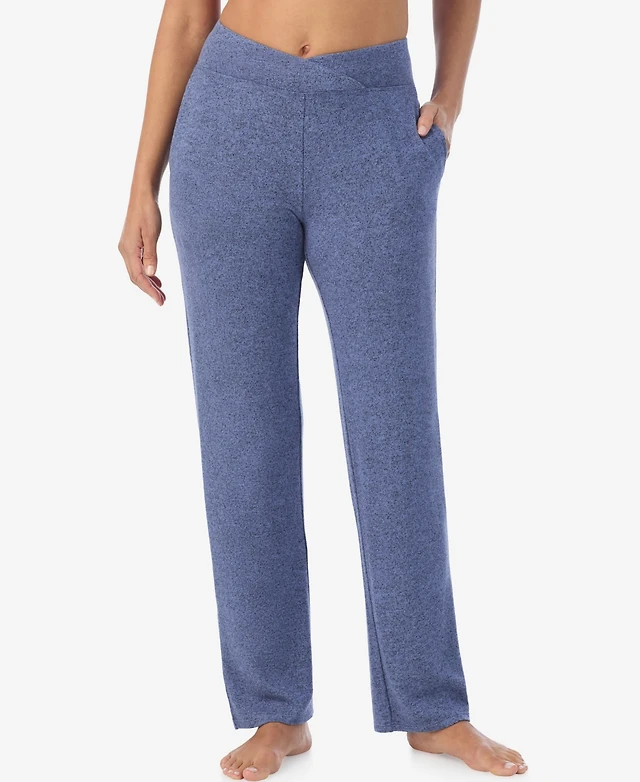 Cuddl Duds Women's SoftKnit Mid Rise Lounge Pants MainPlace Mall
