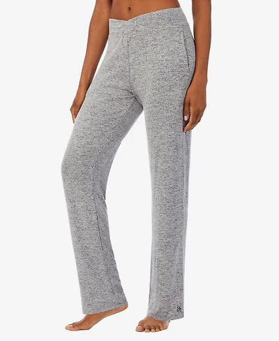 Cuddl Duds Petite SoftKnit Mid Rise Lounge Pants