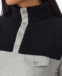 Cuddl Duds Women's Fleecewear Pull-On Top