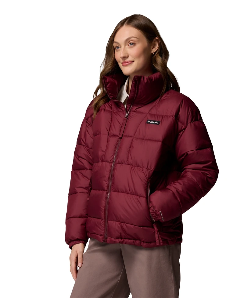 Columbia Women's Pike Lake High Neck Collared Puffer Jacket