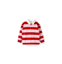 Cotton On Little Girls Little/Big Rugby Polo L/S Top