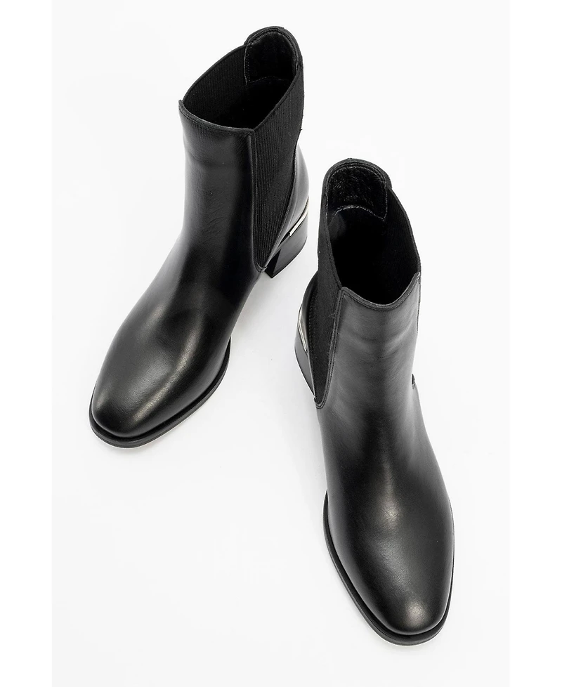 Forever & Always Shoes Neiva Leather Chelsea Boot (Women)