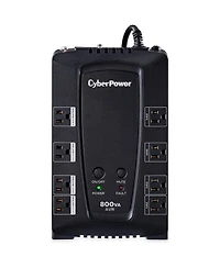 CyberPower Avr Computer Battery Backup, 800VA 450W Ups, 8 Outlets