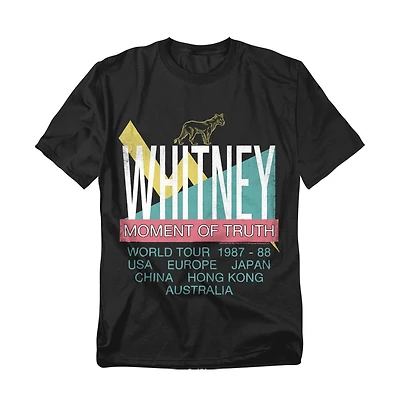 Logovision Men's Whitney Houston Moment of Truth Tour T Shirt