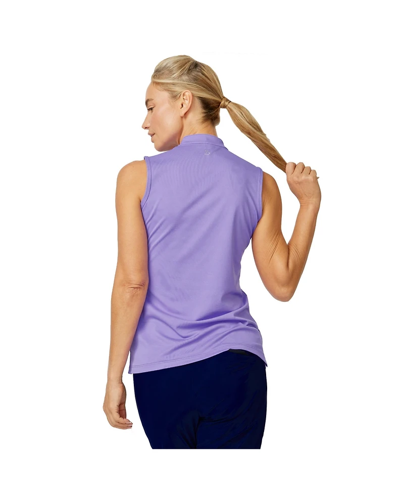 Sofibella Women's Golf Colors Sleeveless Polo