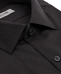 Kenneth Cole Reaction Men's Slim Fit Tonal Stripe Dress Shirt
