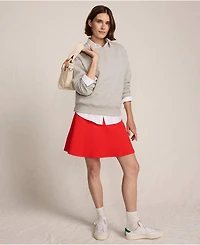 Lands' End Women's Starfish Drop Waist Above the Knee Skirt
