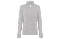 Olsen Women's 1/4 Zip Mock Neck Sweater