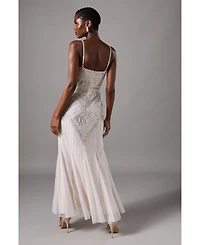 Coast Women's Deco Embellished Cami Maxi Dress