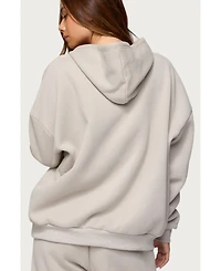 Edikted Women's Wild Petal Hoodie