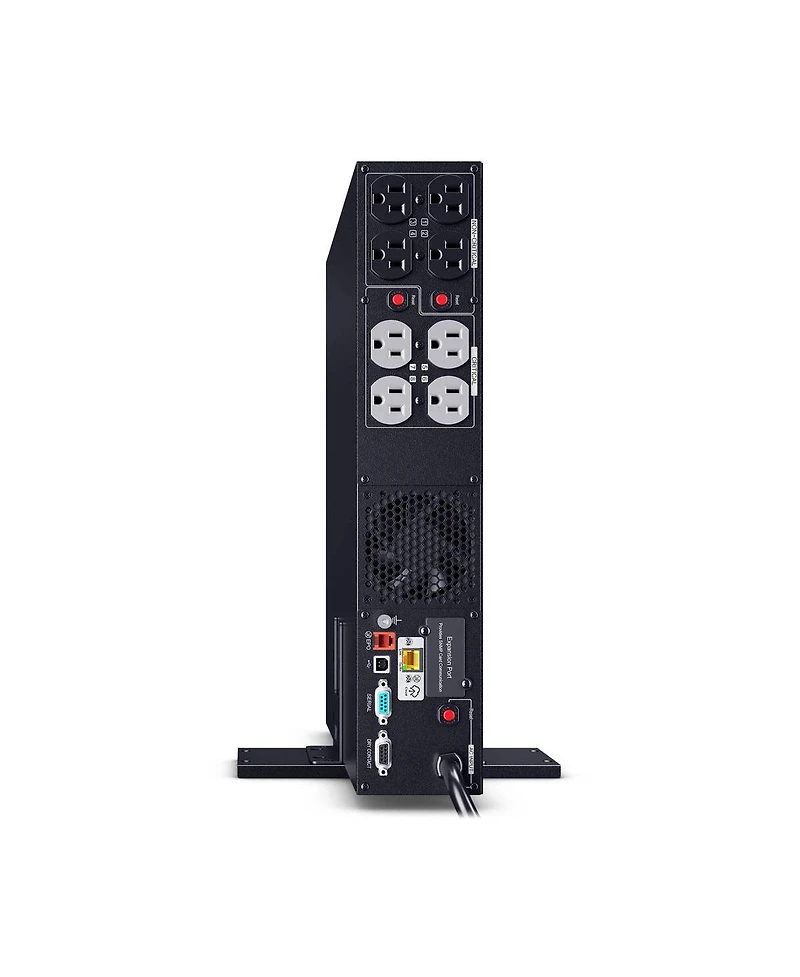 CyberPower PR750RT2UC 750VA/750W Smart App Sinewave Rack/Tower Ups, Black