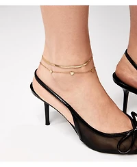 Ana Luisa Gold Anklet - Wylie Anklet