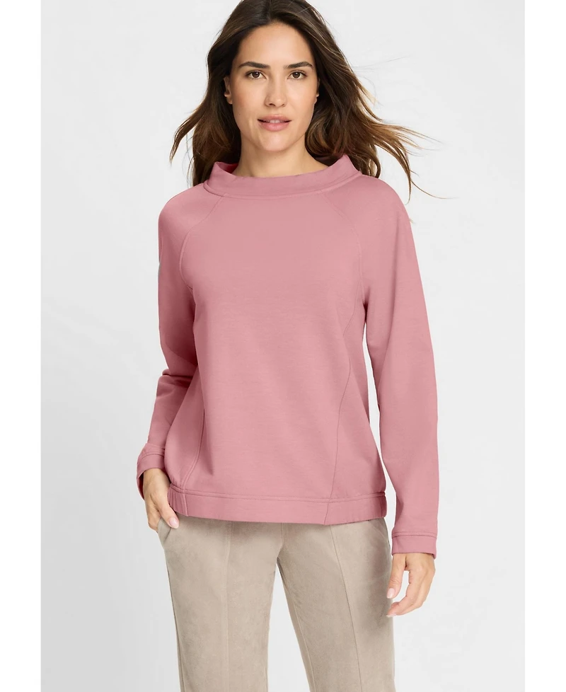 Olsen Women's Funnel Neck Jersey Top