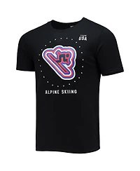 Fanatics Men's Black Team Usa Alpine Skiing T-Shirt