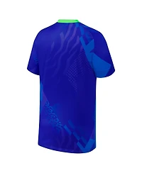 Nike Big Boys and Girls Blue Brazil Women's National Team 2025/26 Away Replica Jersey