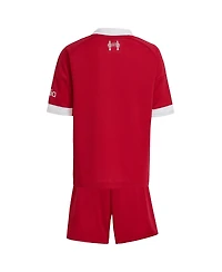 Adidas Toddler Red Liverpool 2025/26 Home Mini Kit