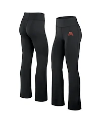 Fanatics Women's Black Minnesota Golden Gophers Training Camp Maxed Out Flare Leggings