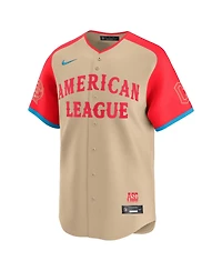 Nike Men's Jose Ramirez Cream American League 2024 Mlb All-Star Game Limited Player Jersey