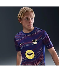 Nike Men's Navy Barcelona Home 2025/26 Academy Pro Pre-Match Jersey