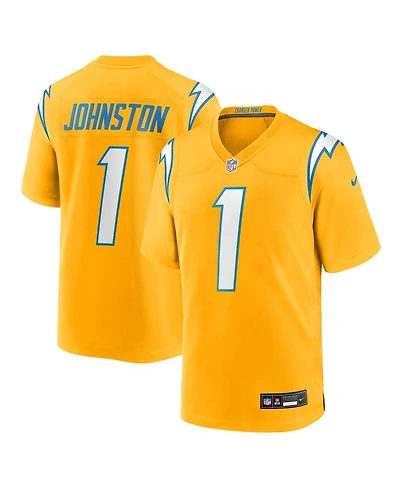 Nike Men's Quentin Johnston Gold Los Angeles Chargers Alternate Charger Power Game Player Jersey